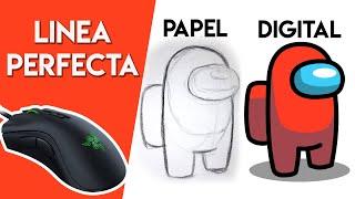 Cómo DIBUJAR en DIGITAL con MOUSE ️ SIN tableta gráfica