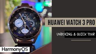 Huawei Watch 3 Pro Unboxing & Quick Tour