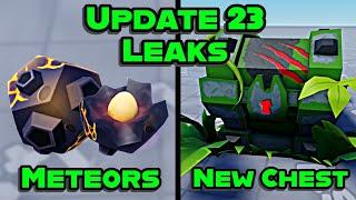 ️ METEORS JURASSIC DINO CHEST CRACKED EGGS AND MORE - UPDATE 23 NEW LEAKS IN PET SIMULATOR 99