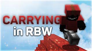 Carrying in RBW Ranked Bedwars