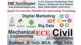Best 6 Months Internship Training in Mohali  Chandigarh  Stipend Based Internship