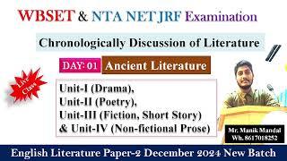 Day 1 English Literature Paper-2 December 2024 Course Batch