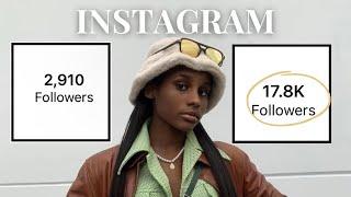 How I Gained 10k Followers on Instagram in 1 month  How to get more Instagram followers 2022
