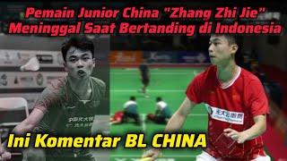 Komentar Fans China usai Pebulutangkis Juniornya Zhang Zhi Jie Meninggal Saat Main di Indonesia