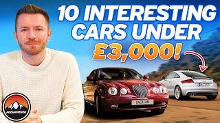 10 Interesting Cars Under £3000