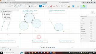 Constraints in Fusion360