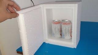 DIY refrigerator  How to make mini refrigerator at home using 72W peltier