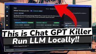 How To Run LLM Locally on Any Computer With LM Studio LLaMa Mistral & More