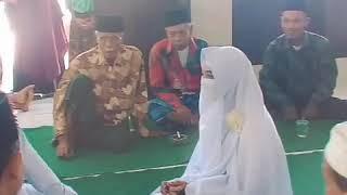 Akad Nikah Bikin Baper Nanungdaffa & Enung Nuraeni