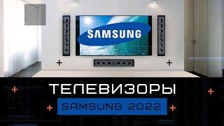 Модельный ряд телевизоров Samsung 2022