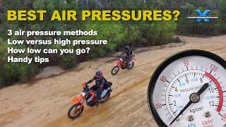 How to pick the best air pressures for adventuredual sport riding︱Cross Training Adventure