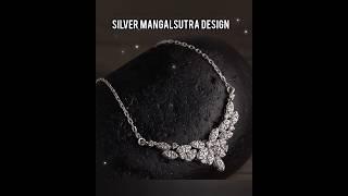 clara silver mangalsutra design#shortsvideo #mg786