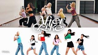 After LIKE - IVE 아이브  DEMO vs FINAL Choreography Comparison