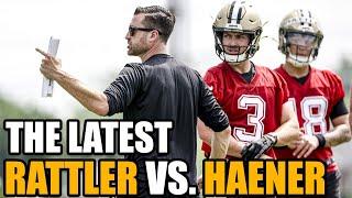 New Orleans Saints QB Battle Update Spencer Rattler vs. Jake Haener  After Further Review Reaction