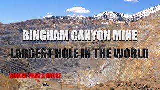 4K Largest Hole in the World - Bingham Canyon Mine - 60 fps