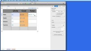 Mac How to Basic Formulas & Functions in Numbers