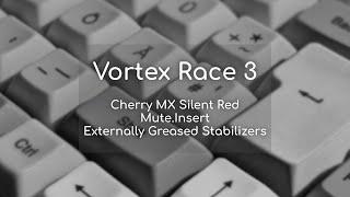 Vortex Race 3 + Mute.Insert + Externally Greased Stabilizers