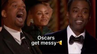 Chris Rock and Will Smith fight during the OSCARS