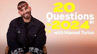 Manuel Turizo Answers 20 Questions for 2024  MTV