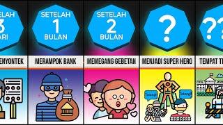 Perbandingan Bagaimana Jika Anda Bisa Menghentikan Waktu?