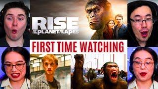 REACTING to *Rise of the Planet of the Apes* IS THAT ANDY SERKIS?First Time Watching Action Movies