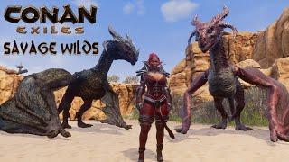 Ruby & Sapphire & Jade Go Hunting For Trophies - Conan Exiles Savage Wilds Map Mod PC Gameplay