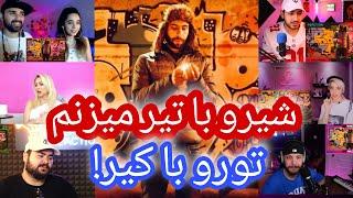 ری اکشن یوتوبرها به فری استایل فدایی  دیس حصین   FADAEI DISS HO3EIN FREESTYLE REACTION