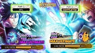 Max Potential Naruto & Sasuke Final Showdown Solo Attack Mission  Naruto X Boruto Ninja Voltage