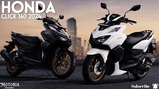 Honda Click 160 2024 New Sportier Design Powerful Engine & Affordable Price  Best 160cc Scooter?