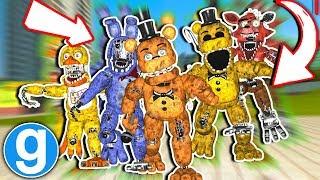 Gmod Fnaf - New Fazbear Ultimate Pill Pack Remastered Withered Animatronics