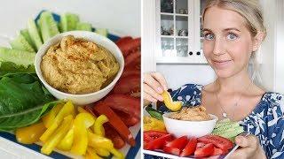 Raw Vegan Sundried Tomato Hummus BEAN-FREE