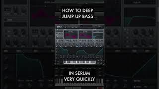 Super Quick Serum Deep Jump Up Square Bass for #DNB #shorts