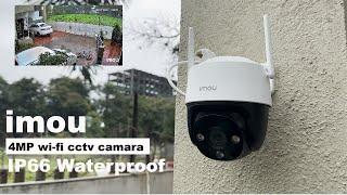 Imou 4MP CCTV Camera for Home Outdoor 360° Security WiFi Camera  best video quality