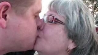 Sean Burke and Melinda share a Valentines Kiss