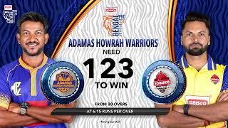 Match Highlights Adamas Howrah Warriors vs. Sobisco Smashers Malda  Bengal Pro T20