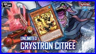 Unlimited Crystron Citree Best Duel Links Deck of All Time Yu-Gi-Oh Duel Links