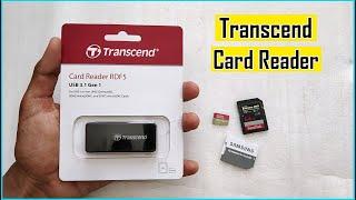 Transcend TS RDF5 USB 3.1 Gen 1 Card Reader Review