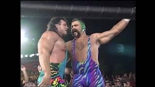 Scott Steiner uses rare & dangerous Steiner Screwdriver finishing move to win a Tag Match WCW
