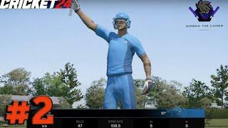 CRICKET 24  CAREER MODE #2  1st Fifty in One Day