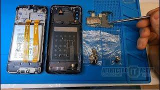 Samsung Galaxy M21 SM-M215 висит на заставке перезагружается.