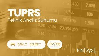 TUPRS  Hisse Taban Mı Oluşturuyor?  #TUPRS hisse teknik analizi