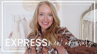 Winter to Spring Transitional Pieces  Express Try On Haul