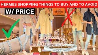 HERMES SHOPPING THINGS TO BUY AND AVOID  Best and worst Hermes purchases  Hermes shopping vlog