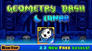 GEOMETRY DASH LUNAR All Levels 14  All Coins