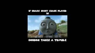 If Grass Skirt Chase soundtrack plays in Gordon takes a tumble