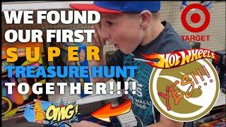 OUR FIRST HOT WHEELS SUPER TREASURE HUNT TOGETHER