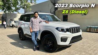 Mahindra Scorpio N Z6 Diesel 2023 Price & Features ️ Scorpio N Z6 Value for money ?