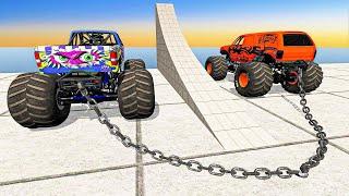 Monster Trucks Crashes MONSTER JAM MADNESS - Grave Digger Bigfoot El Toro Loco Max-D Megalodon