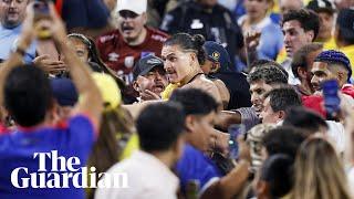 Darwin Núñez confronts fans after Uruguays Copa América defeat to Colombia