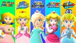 Evolution of Final Castles in 3D Super Mario Games 1996-2021
